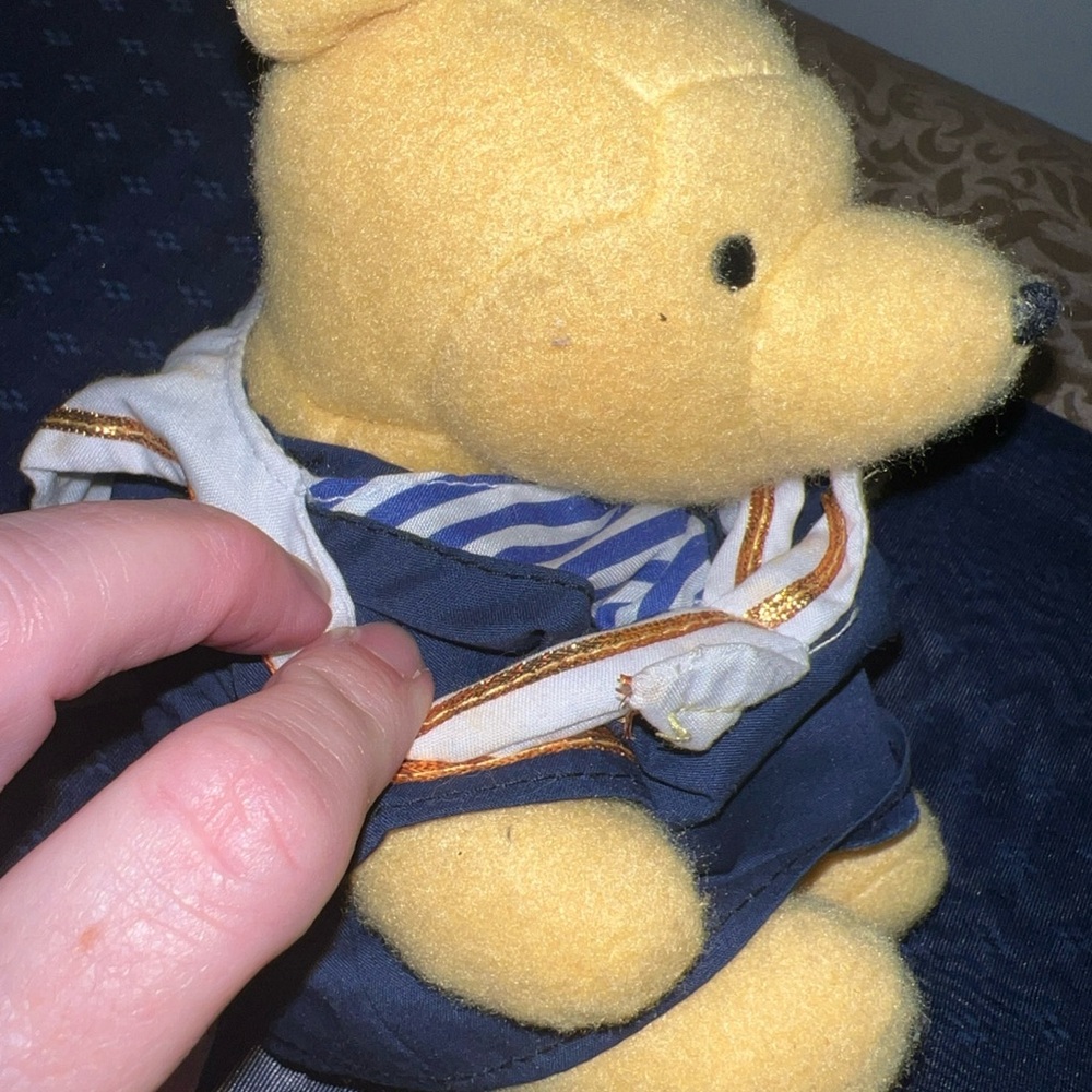 GUND Classic Winnie The Pooh Stuffed Animal Plush 6" Teddy Bear Sailor Top - Picture 11 of 11